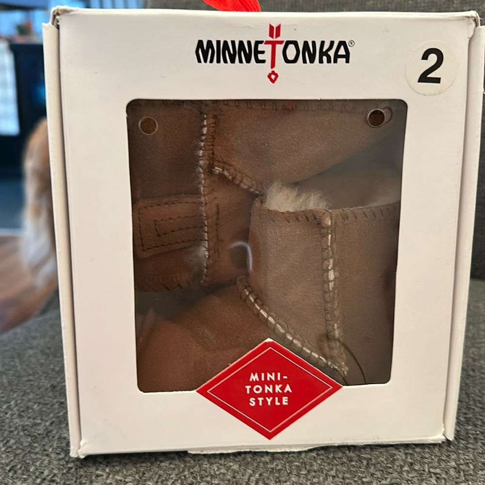 Minnetonka baby boots